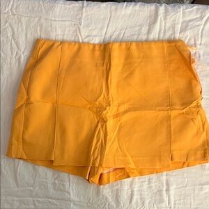 Women's Orange Shorts